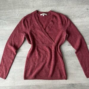 RW&CO. Women's V-Neck Sweater wrap top